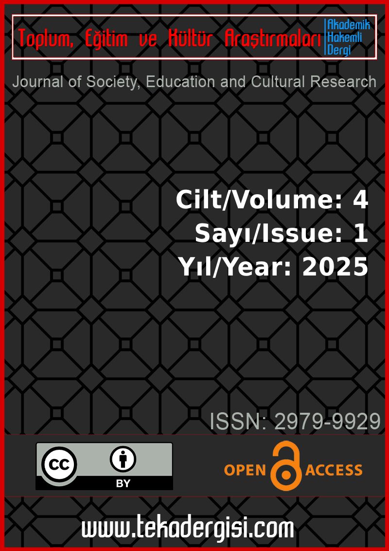 					View Vol. 4 No. 1 (2025): TEKA Dergisi
				